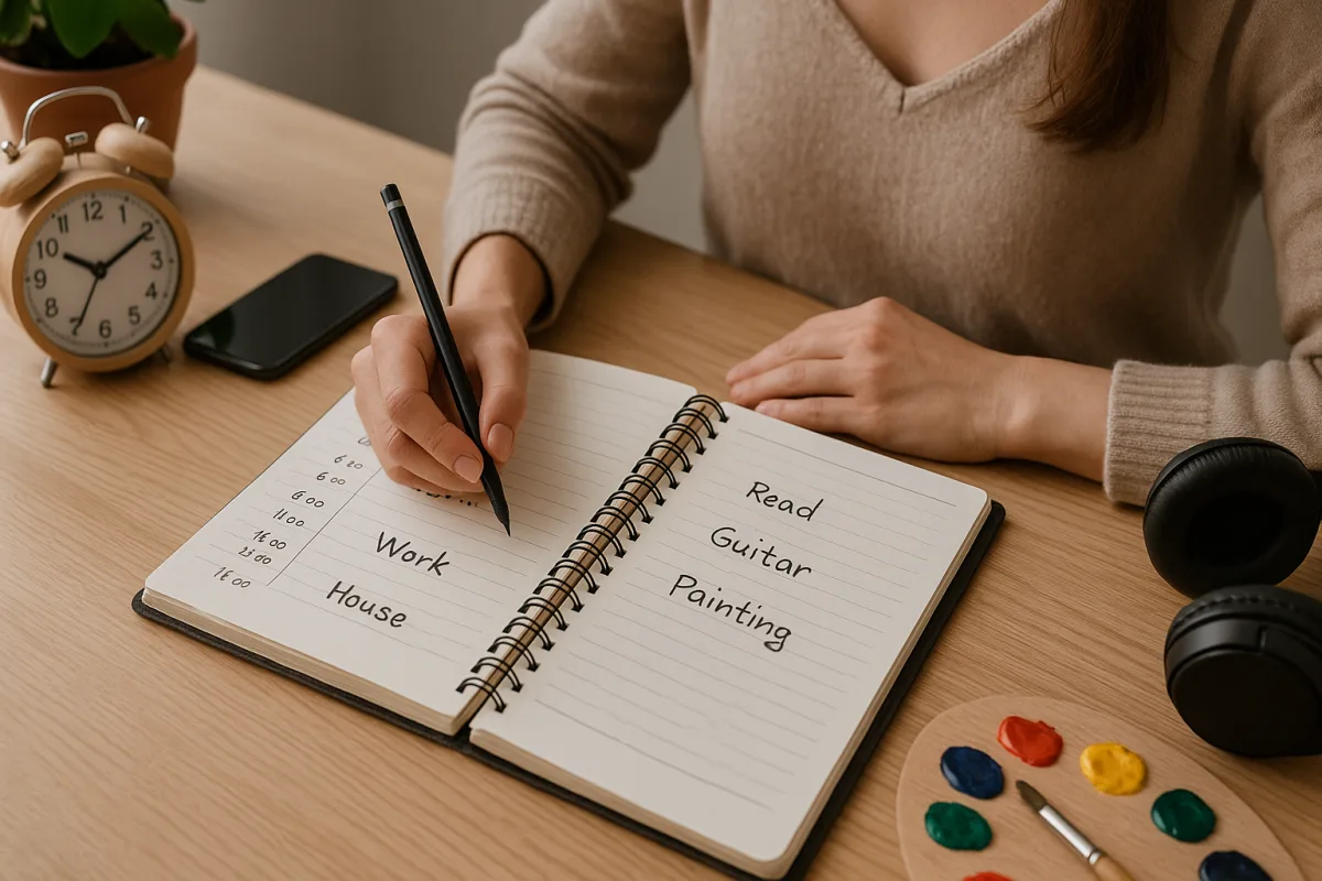 Organizzare il tempo libero in modo efficace: il piccolo cambiamento che libera spazio alle passioni