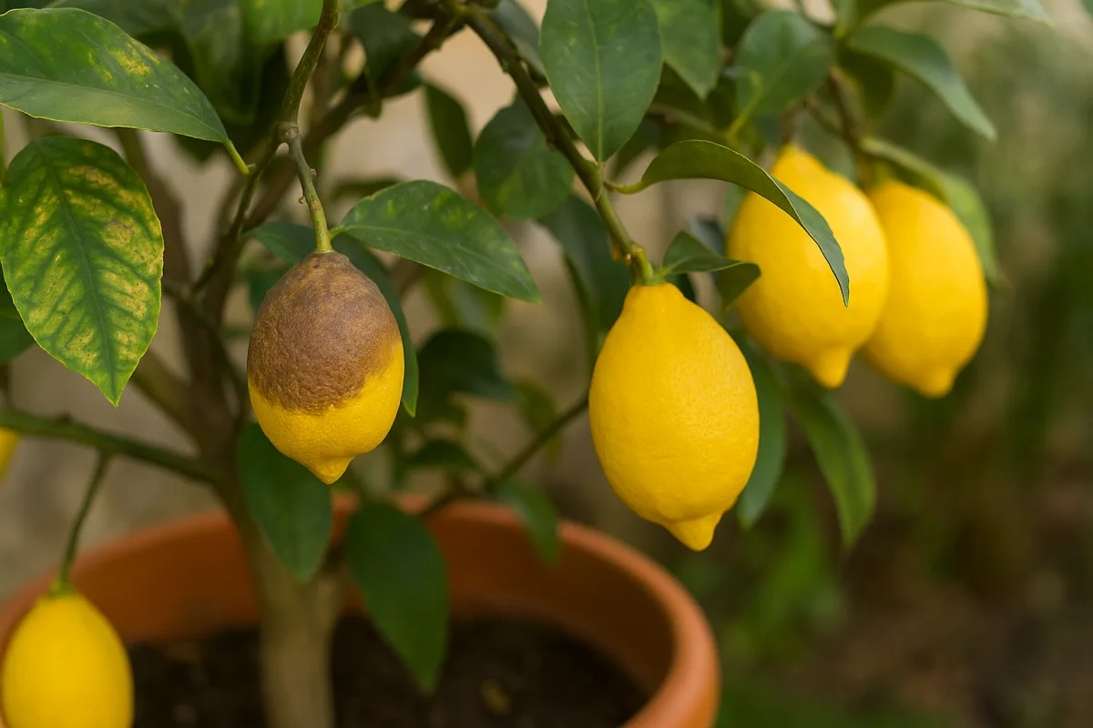 Malattie del limone in vaso: riconoscerle subito per salvare i frutti in pochi giorni
