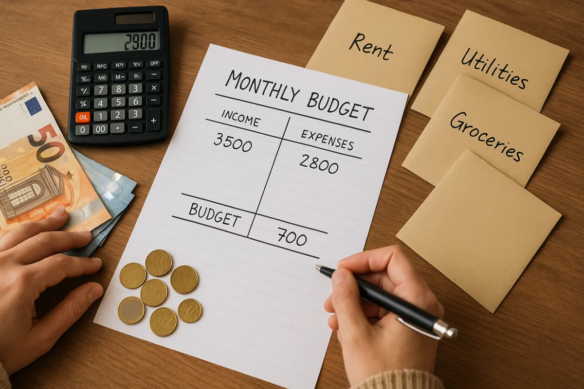 Gestione delle spese familiari con un budget mensile: il metodo semplice che evita sorprese a fine mese