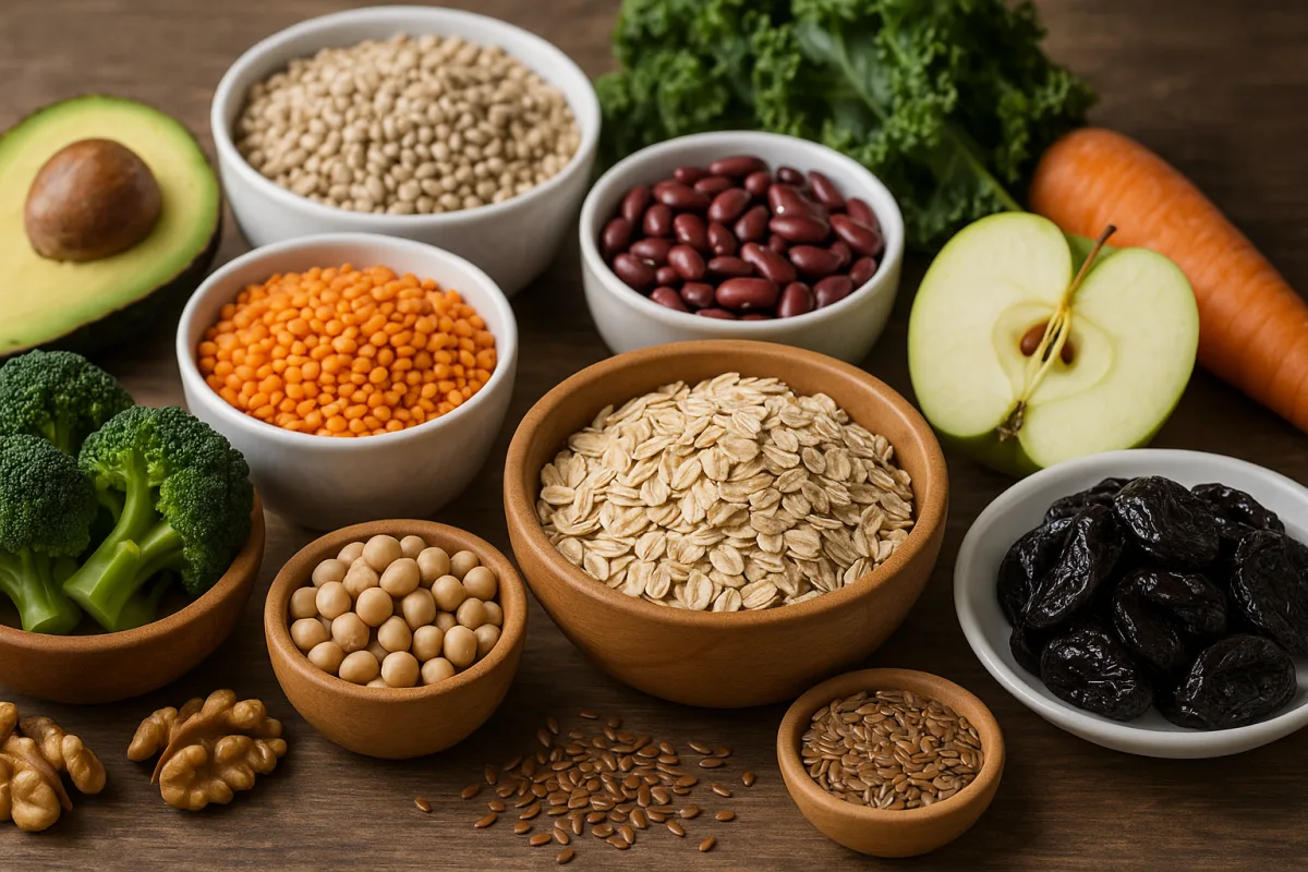 Alimenti ricchi di fibre solubili per l’intestino: il ruolo poco noto nella sazietà duratura
