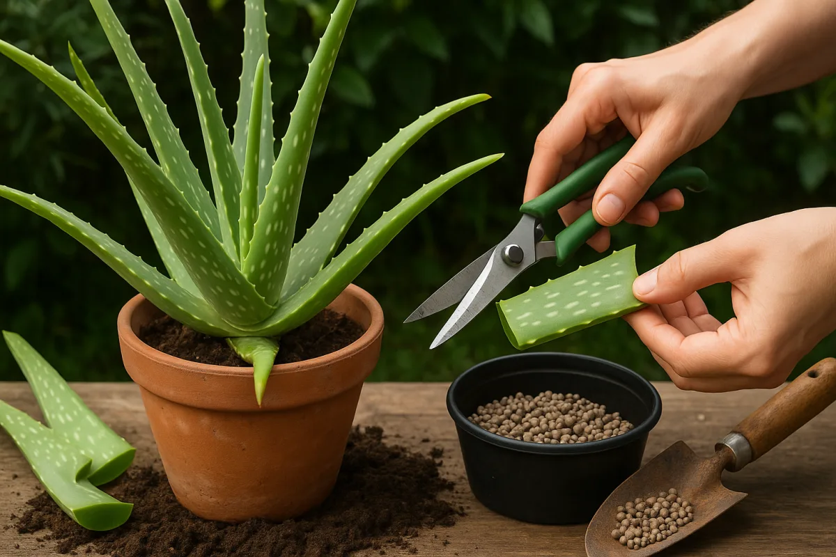 Come rinvigorire una pianta di aloe vera: il modo giusto di tagliare e concimare