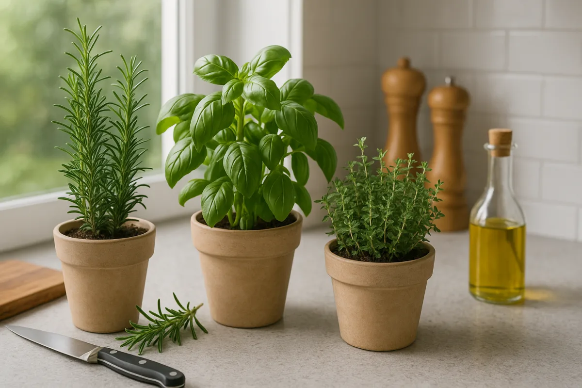 Piante aromatiche in cucina: come scegliere la posizione ideale per profumo intenso tutto l'anno