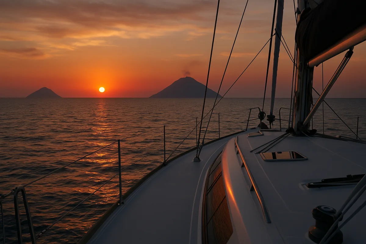 Vacanza in barca tra le isole Eolie: l’itinerario che offre tramonti indimenticabili
