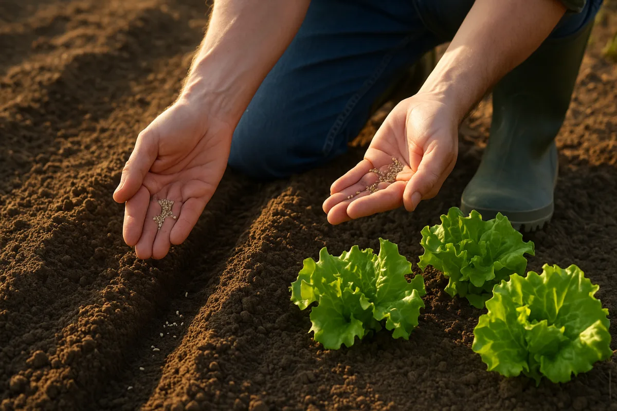 Qual è il periodo migliore per seminare insalata? Un'accortezza che accelera la raccolta