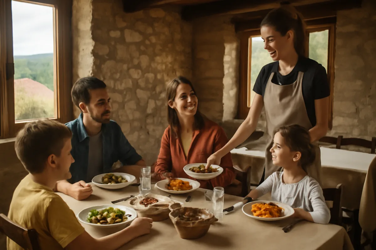 Agriturismo per famiglie: il servizio interno che cambia la qualità del soggiorno