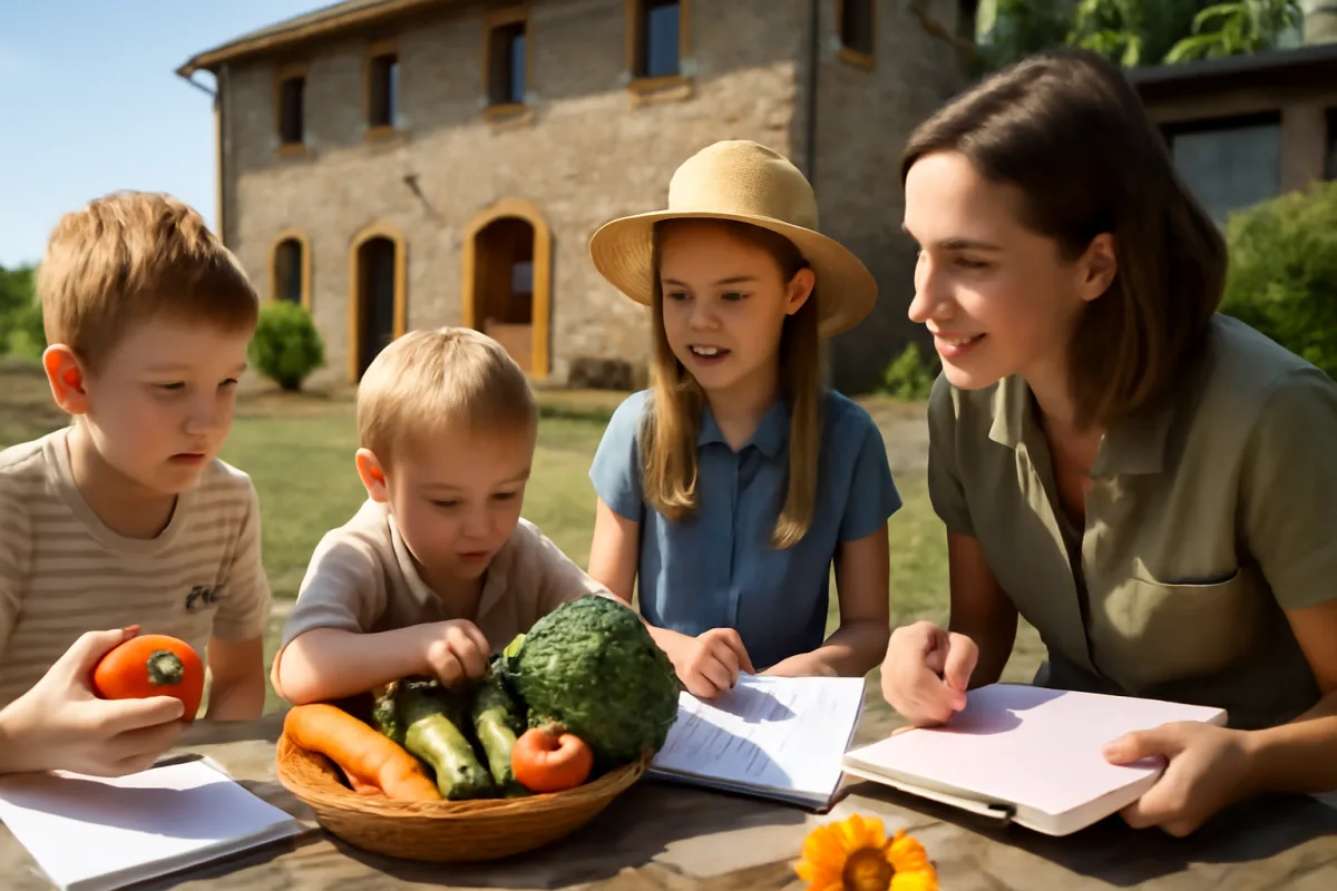 Attività didattiche in agriturismo per bambini: quali scegliere in base all'età