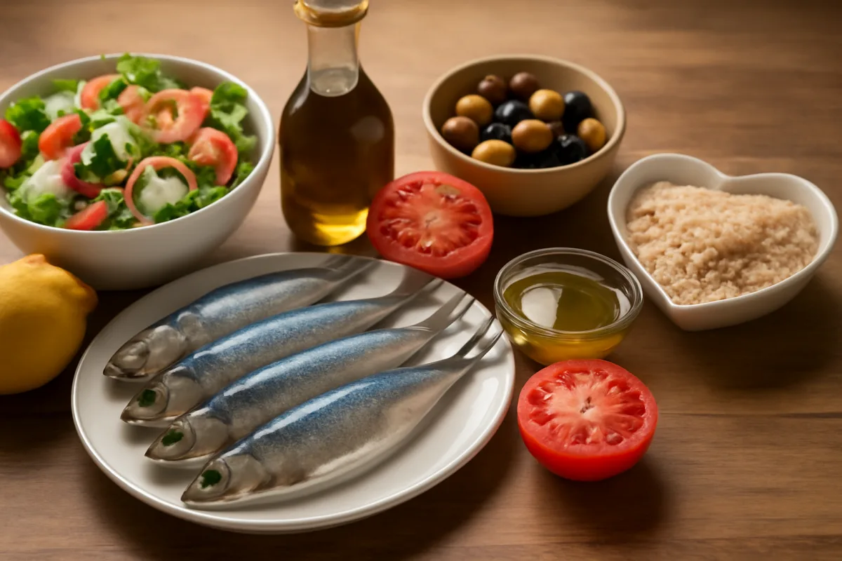 Pesce azzurro nella dieta mediterranea: la frequenza settimanale che protegge le arterie