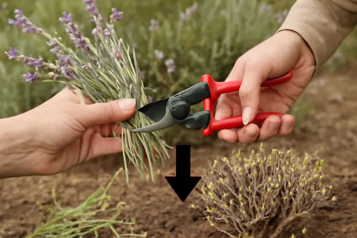 Lavanda che non rifiorisce dopo la potatura: la causa nel momento del taglio