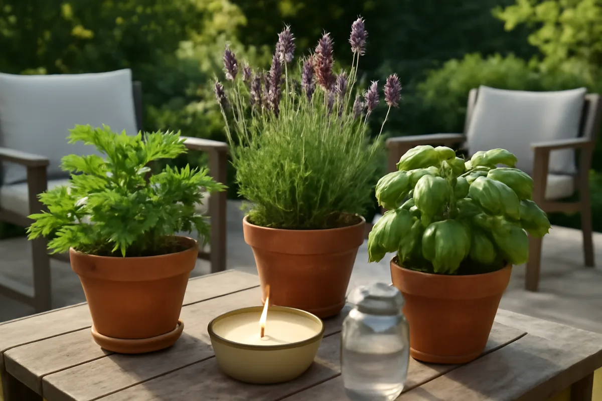 Soluzioni pratiche per limitare gli insetti e vivere l’estate in giardino