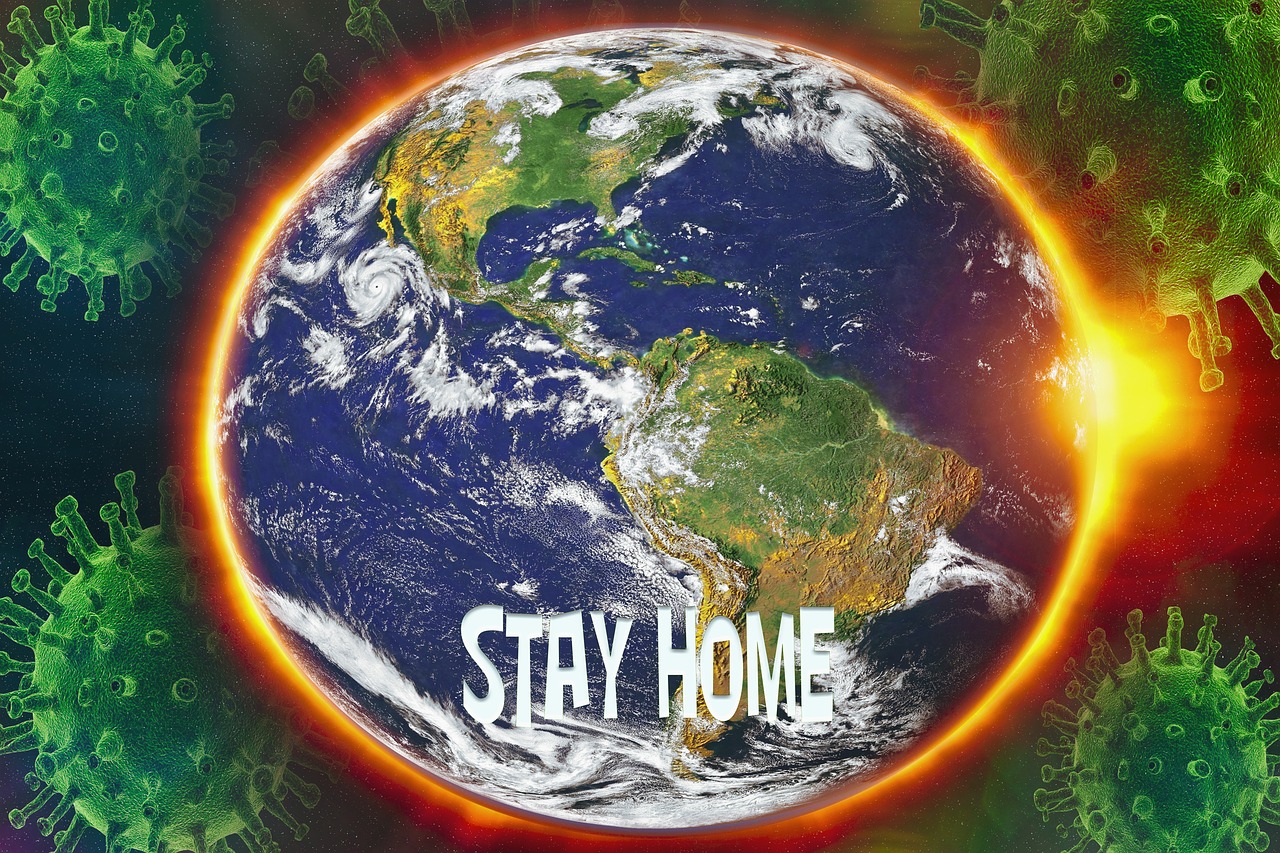 Un cielo stellato con un messaggio di buonanotte scritto in lettere luminose.